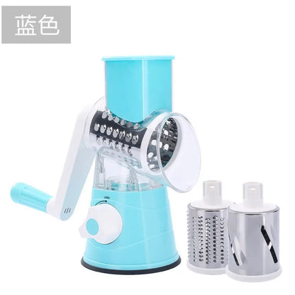 Manual Vegetable Cutter & Shredder Food Processor