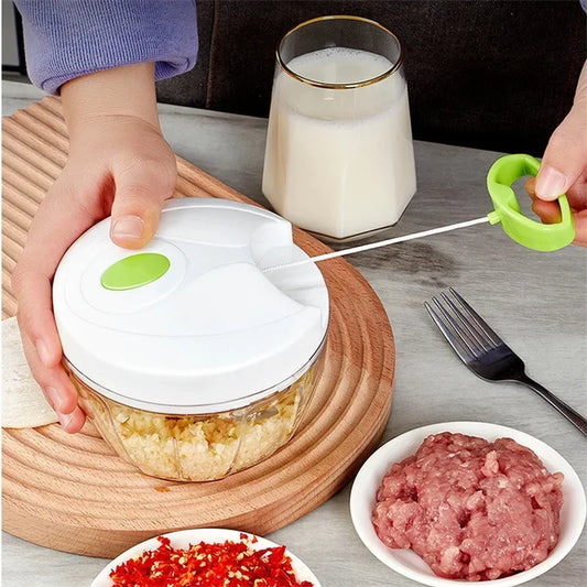Semi-Automatic Food Shredder & Garlic Mincer