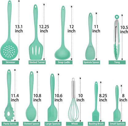 Silicone Cookware Utensils Kitchen Cooking Tools