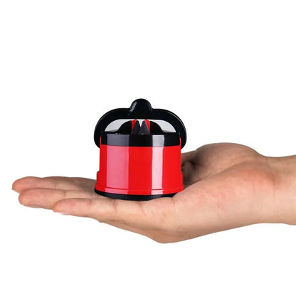 Knife Sharpener with Suction Base & Tungsten Carbide Blades