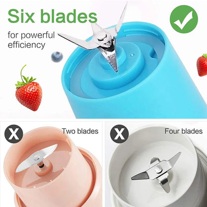 Portable Mini USB Rechargeable Smoothie Maker