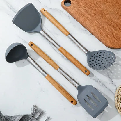 Silicone Kitchen Utensil Set