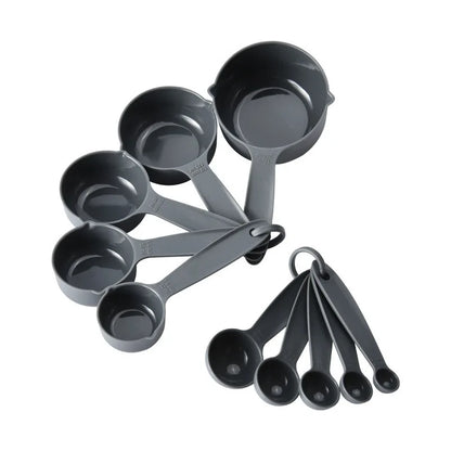 10Pcs/Set Plastic Food-Safe Measuring Spoons