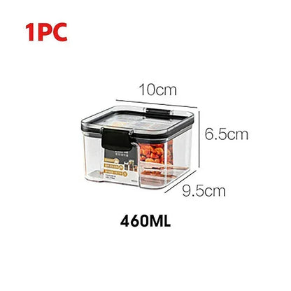 460-1800ml Plastic Food Storage Containers Sold Individually & in Sets High Quality Seals