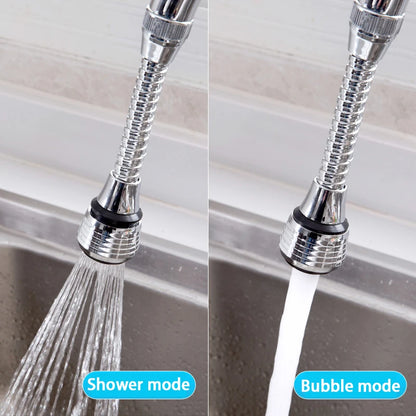 High Pressure Bubbler Faucet Extender 360 Rotatable 2 Modes