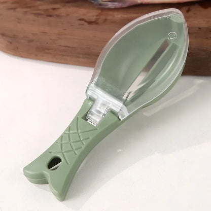 Fish Scaling Brush Scraper Grater Scale Catcher