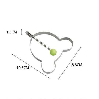 Stainless Steel 5 Style Fried Egg & Pancake Shaper