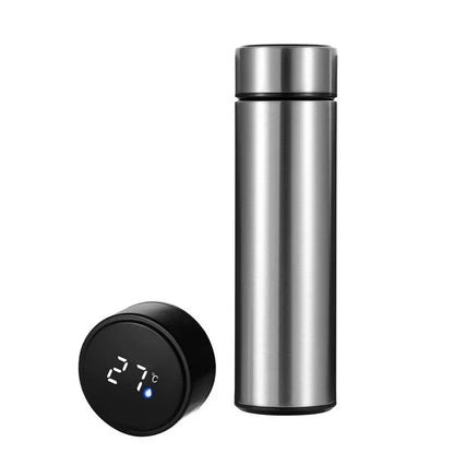 500ml Smart Water Bottle (Touch/LED Temperature Display/Vacuum Thermos)
