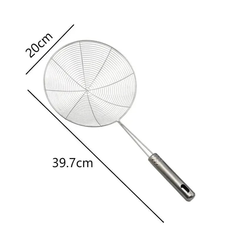 Long Handle Stainless Steel Skimmer Various Sizes