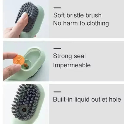 Multifunction Soft-Bristled Brush