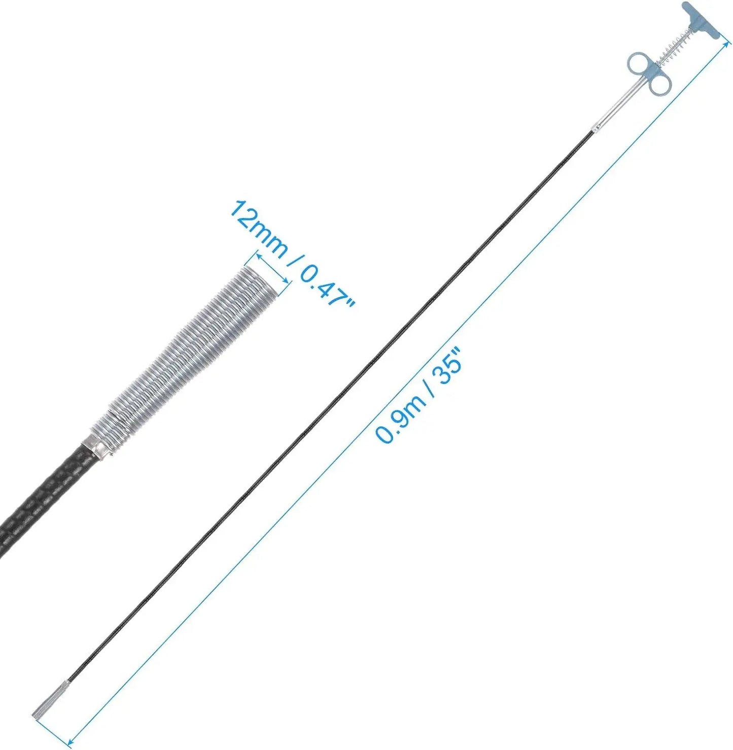60/90/160/200/300cm Drain & Pipe Unblocking Tool