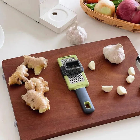Vegetable Ratchet Planer/Grater Ginger, Garlic, Spices