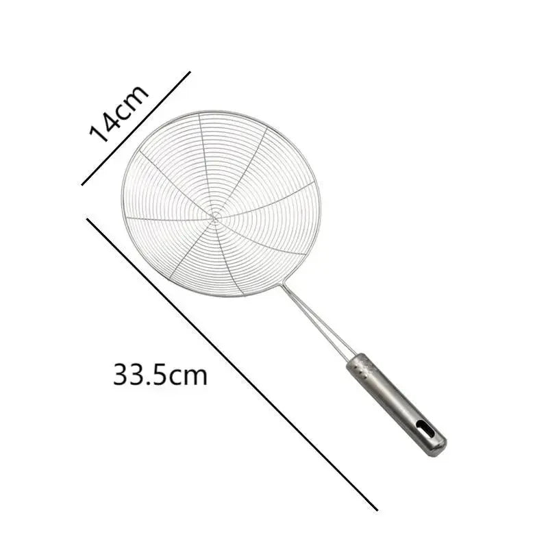 Long Handle Stainless Steel Skimmer Various Sizes