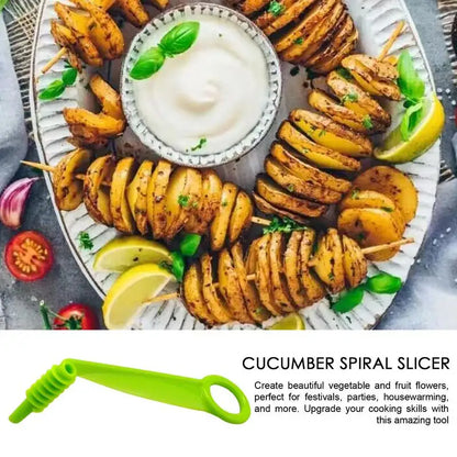Potato Spiral Slicer Tool Set, Potato Spiral Slice Cutter Tool Kit