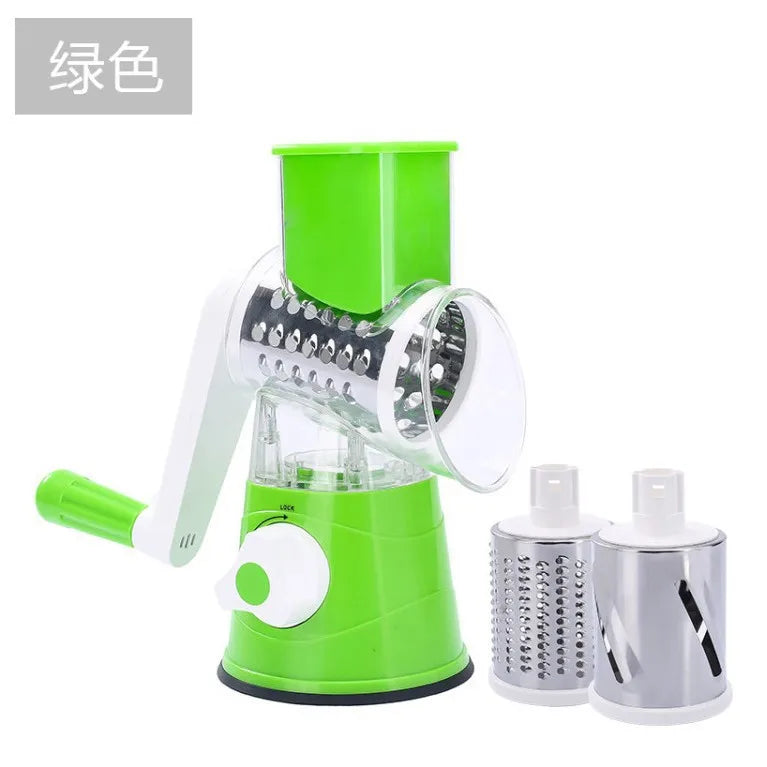 Manual Vegetable Cutter & Shredder Food Processor