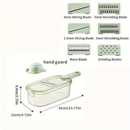 Multifunction 7 in 1 Vegetable Cutter & Grater