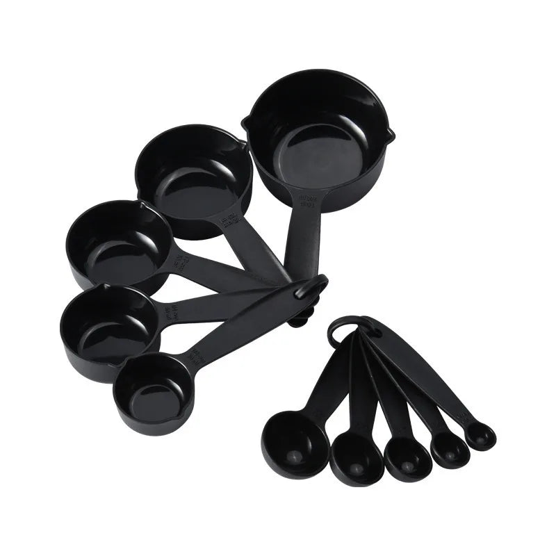 10Pcs/Set Plastic Food-Safe Measuring Spoons