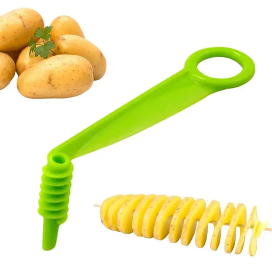 Potato Spiral Slicer Tool Set, Potato Spiral Slice Cutter Tool Kit