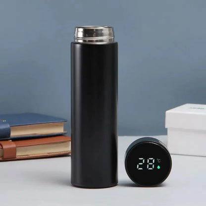 500ml Smart Water Bottle (Touch/LED Temperature Display/Vacuum Thermos)