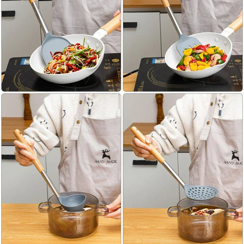 Silicone Kitchen Utensil Set