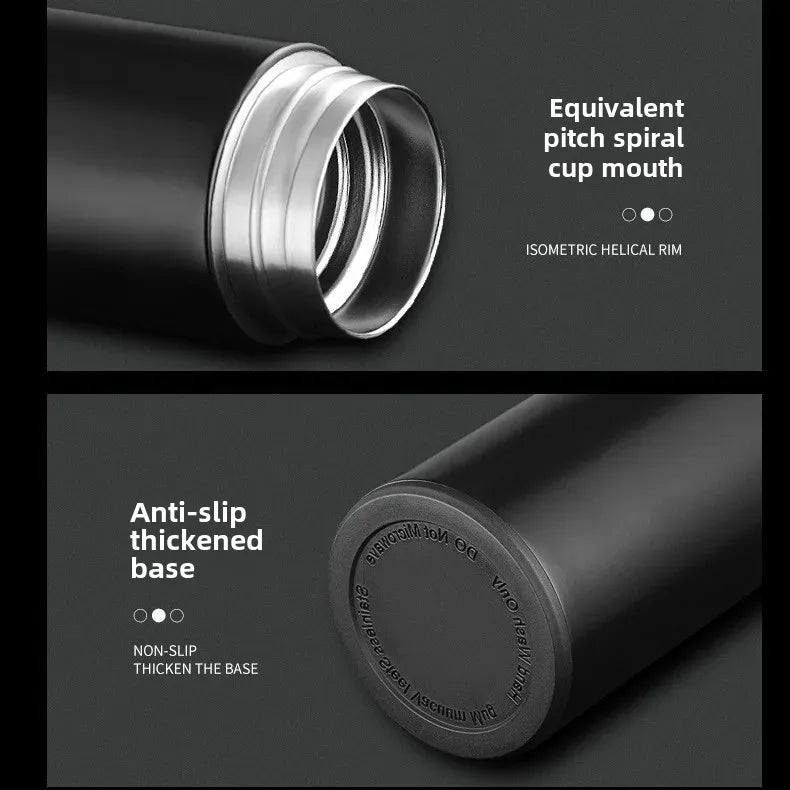 500ml Smart Water Bottle (Touch/LED Temperature Display/Vacuum Thermos)