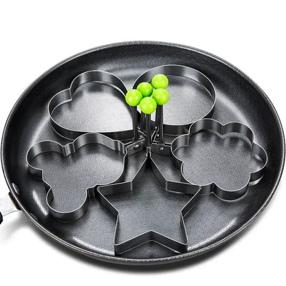Stainless Steel 5 Style Fried Egg & Pancake Shaper