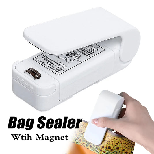 Portable Bag Sealing Machine, Handheld Food Storage Bag Sealer