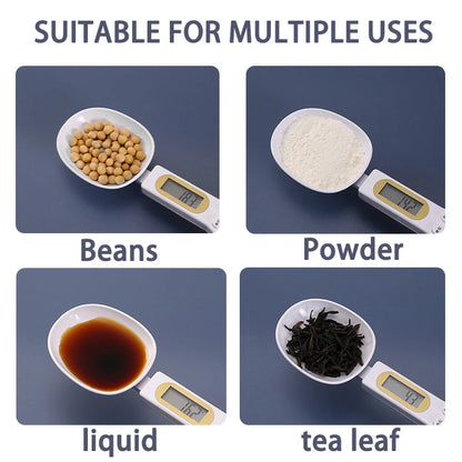 Electronic Spoon Scale Digital Measuring Spoon 0.1-500g
