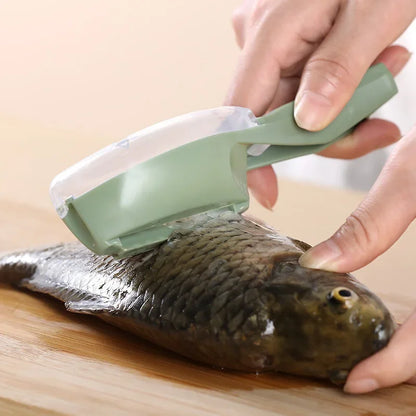 Fish Scaling Brush Scraper Grater Scale Catcher